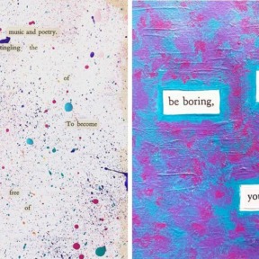 Create blackout poetry